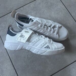 NEW Adidas Stan Smith Men's White and Gray Tennis Sneakers